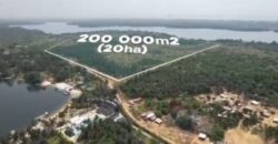 TERRAIN (PARCELLE) A VENDRE A JACQUEVILLE BAIE DES MILLIARDAIRES
